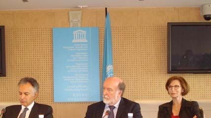 Keynote Speaker French Ambassador for Human Rights,Francois Zimeray with Mark Richmond and Graciela Samuels.JPG