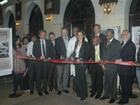 The Courage To Remember:  A Quarter of a Century...Six Continents...Tens of Millions of Visitors. Pictured at the opening of Courage in Mumbai, India (left) and Bangkok, Thailand with students who viewed the exhibit.